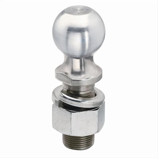 Tow Ready Hitch Ball- 2 x 1.25 x 2.75 In. 8- 000 Lbs. GTW Zinc- 2 x 2 x 5.38 in. 63831 - main